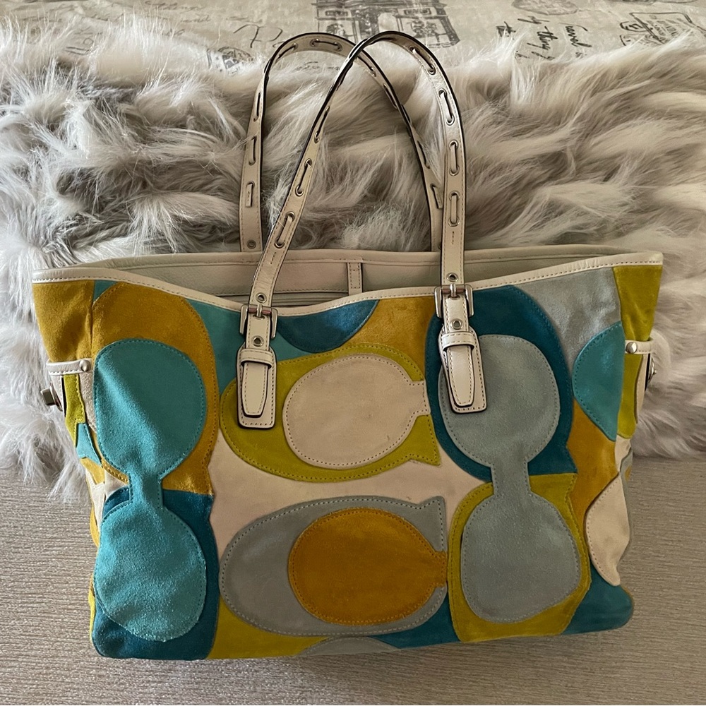 Colorful Coach Bag